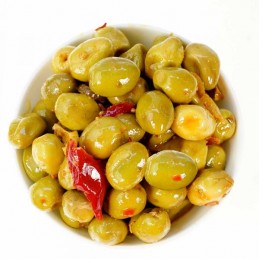 Olives Parfumées Pimentées